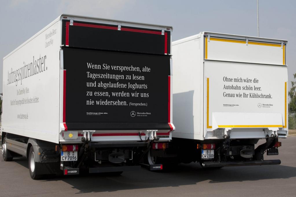 Mit flotten Sprüchen um Verständnis werben