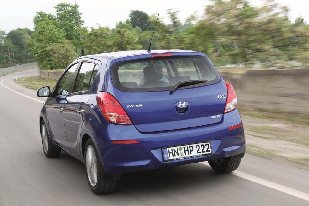 Munter, aber unspektakulär gibt sich der Hyundai beim Fahrverhalten