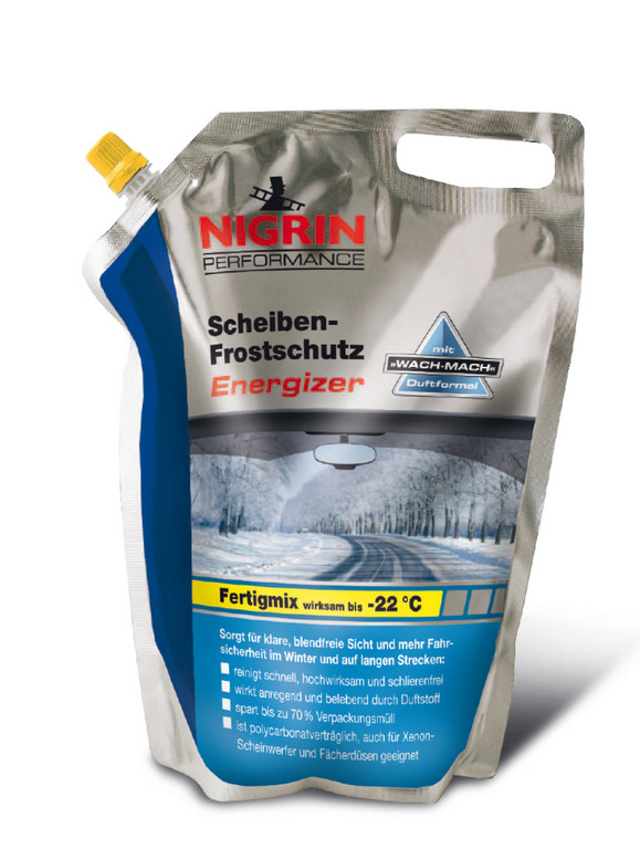 Nigrin bringt Scheiben-Frostschutz 