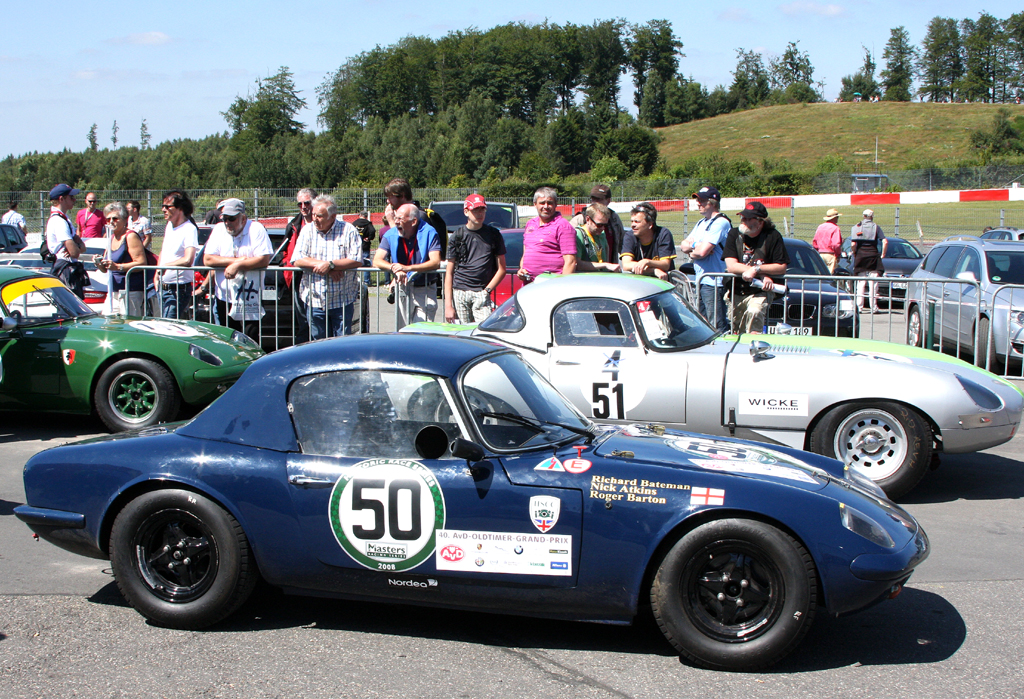 Oldtimer von Jaguar beim AvD-Oldtimer-Grand-Prix zuletzt auf dem Nürburgring