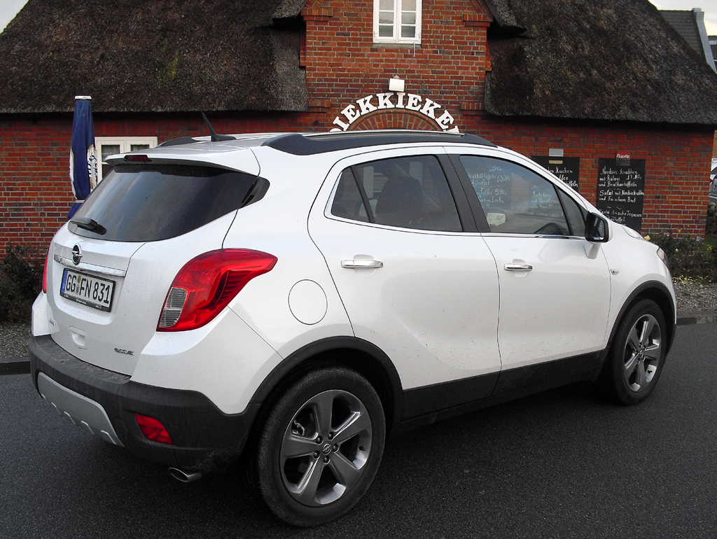 Opel Mokka: So sieht der Klein-SUV von der Seite aus ... 