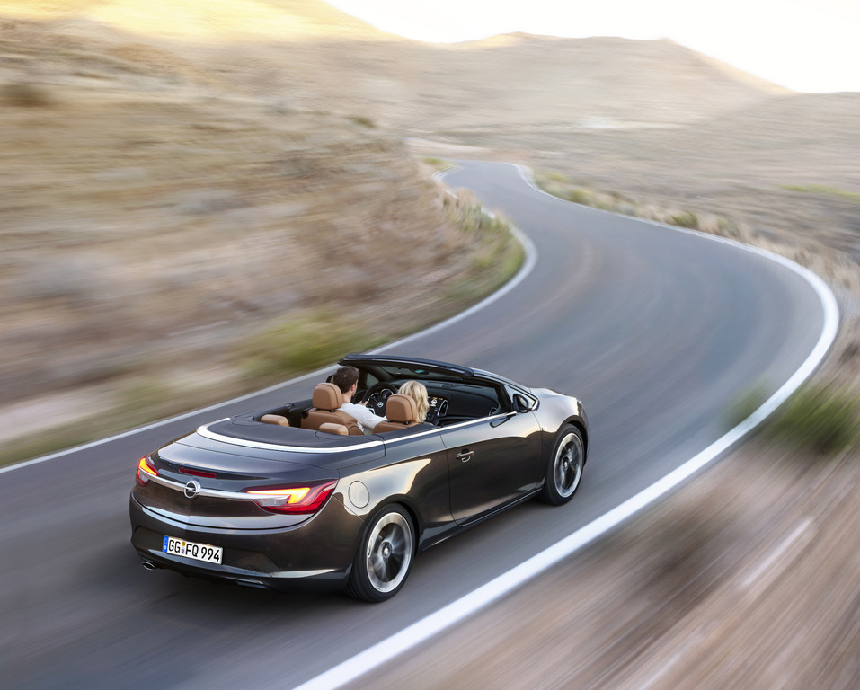 Opel bringt mit dem Cascada wieder ein viersitziges Cabrio