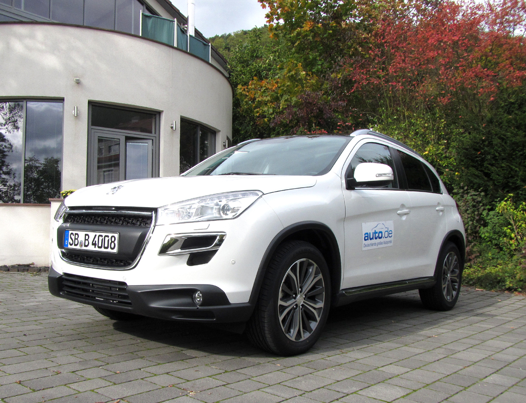Peugeot 4008, hier als stärkerer Diesel mit 110/150 kW/PS. 