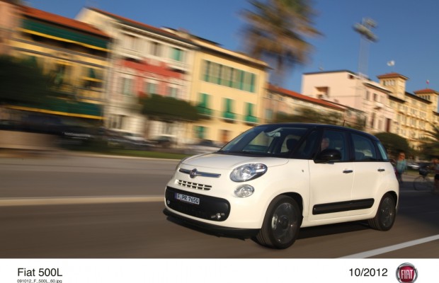 Pressepräsentation Fiat 500L: In Funktionalität eine Eins