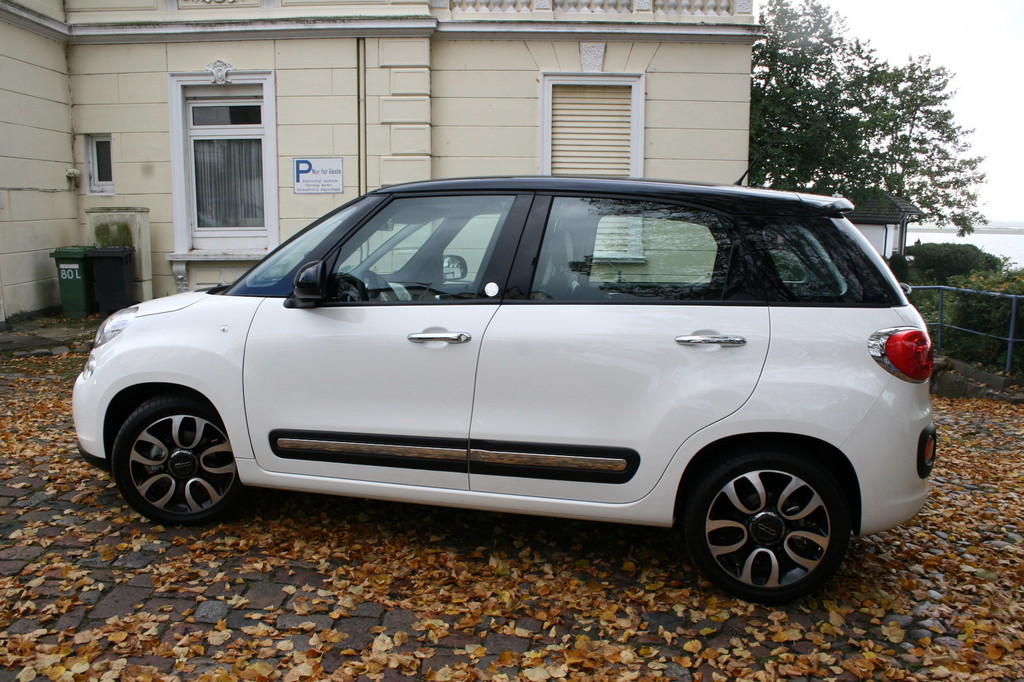 Pressepräsentation Fiat 500L: In Funktionalität eine Eins