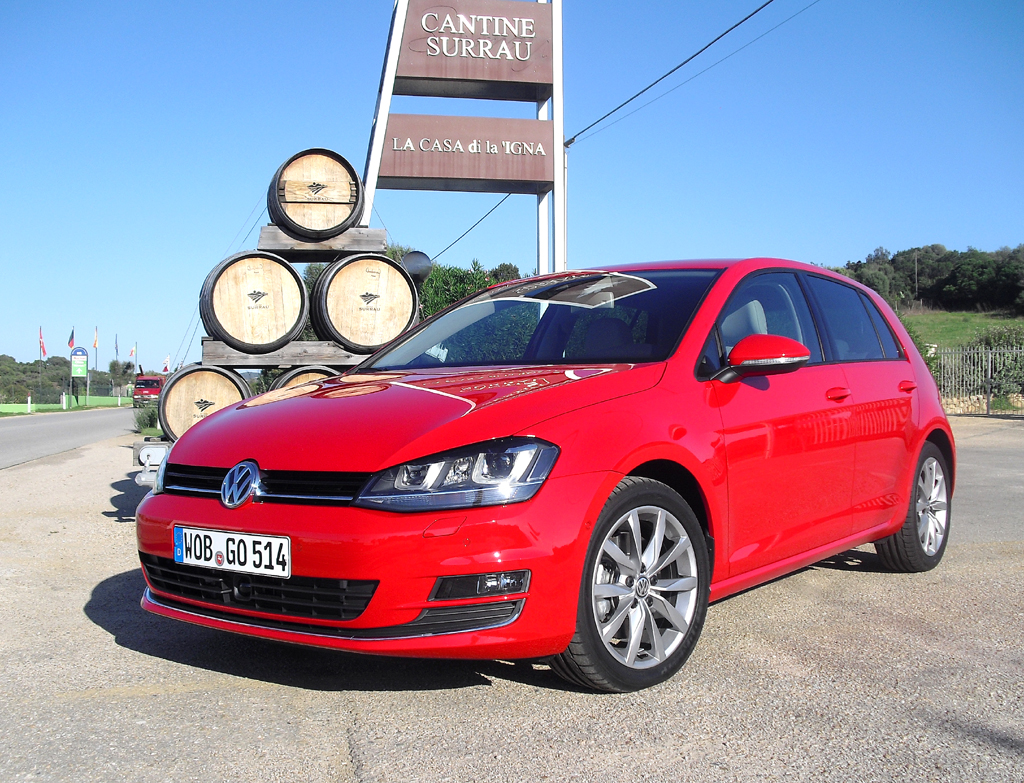 Schon die siebte Auflage: VW Golf. 