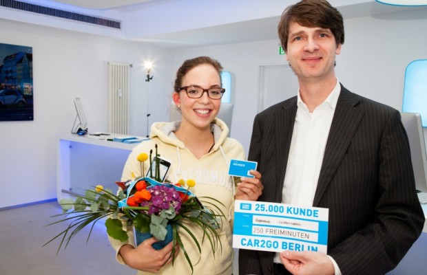 25 000 Car2go Kunden in Berlin