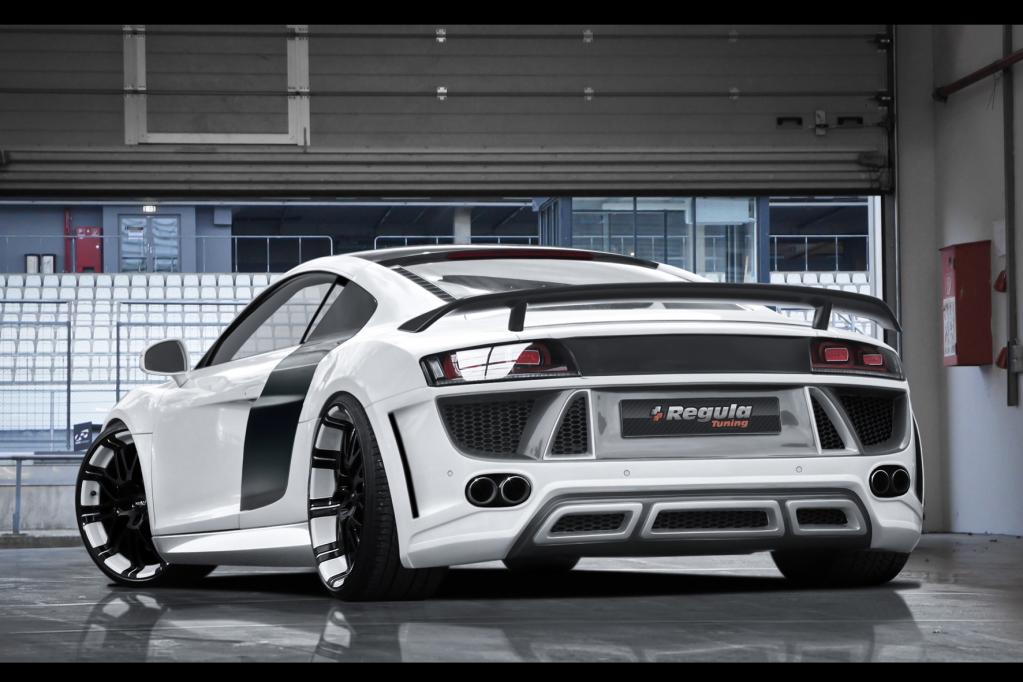 Audi R8 mit aufgepeppter Optik