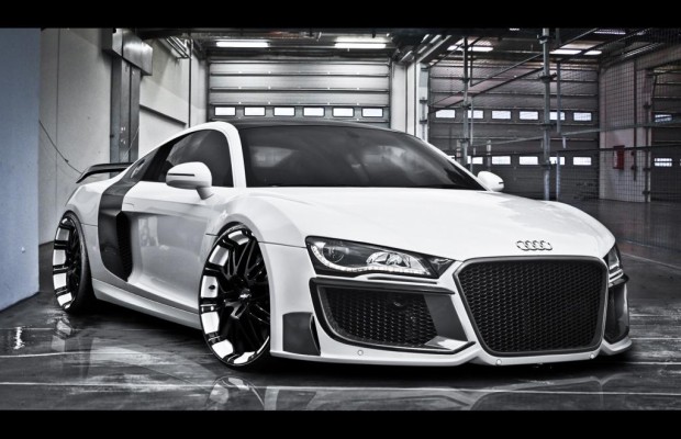 Audi R8 mit aufgepeppter Optik
