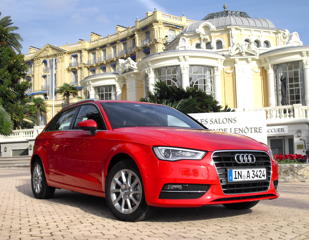 Audis neuer A3 Sportback verfügt über mehr Platz für Passagiere und Gepäck. 