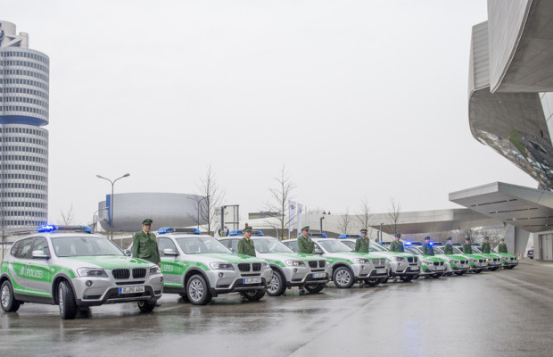 Bayerische Polizei fährt künftig BMW X3