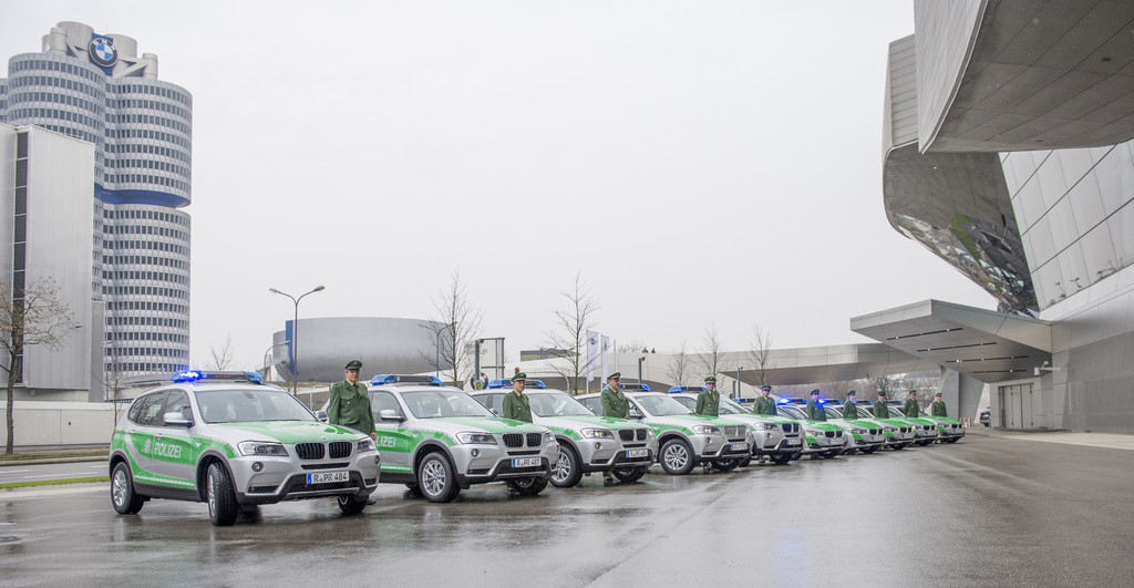 Bayerische Polizei fährt künftig BMW X3
