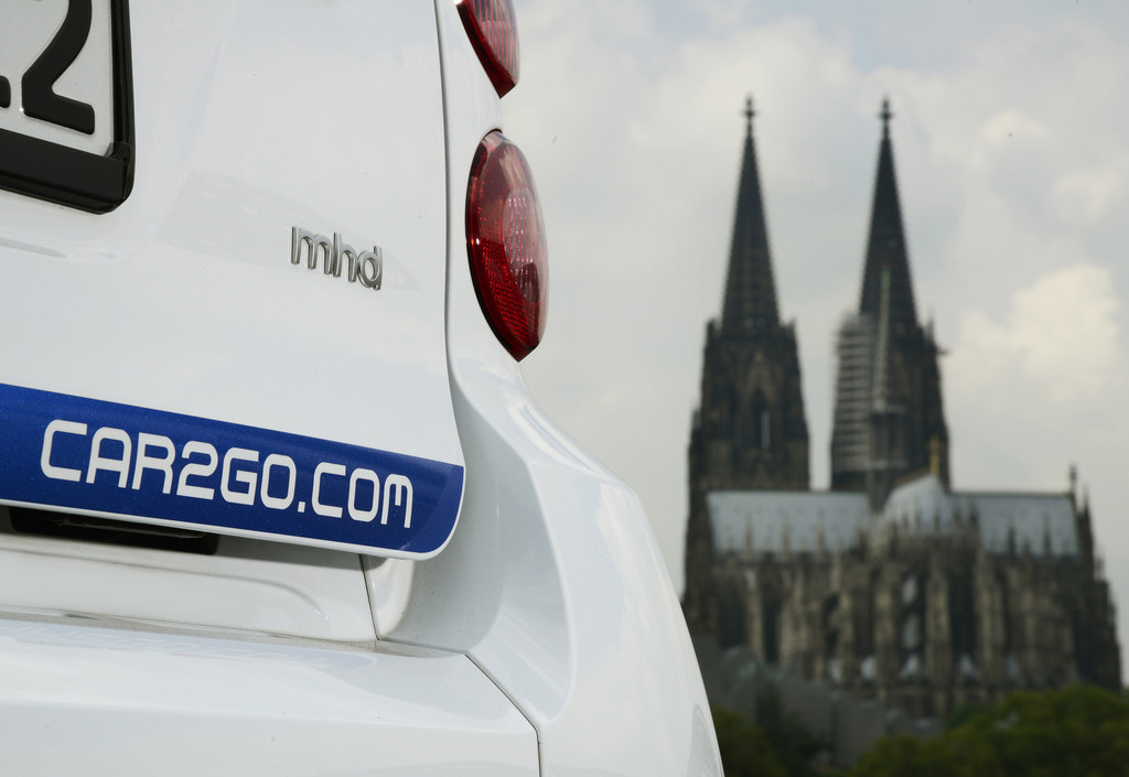 Car2go erweitert Geschäftsgebiet in Köln