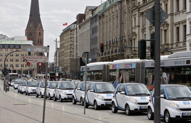 Car2go jetzt auch am Hamburger Flughafen