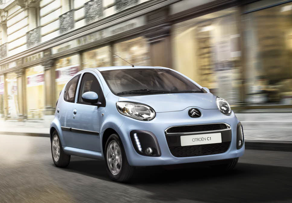Citroën C1: ... und so ist man mit ihm im Alltag in der City unterwegs.