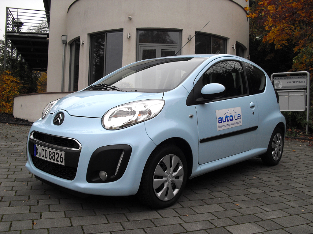 Citroën C1, hier als einzig verfügbarer 50/68-kW/PS-Benziner. 