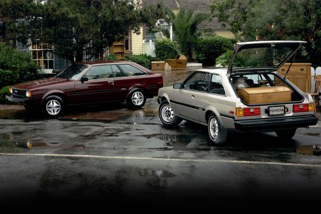 Corolla Liftback Serie E72 ab 1980