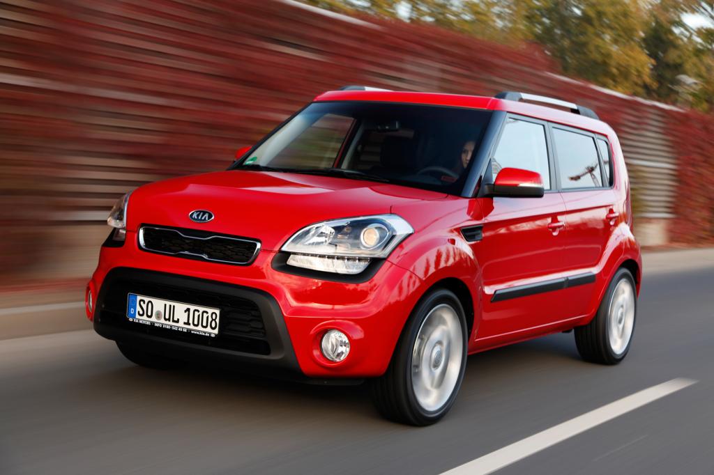 Der Kia Soul zeigt klare Kanten