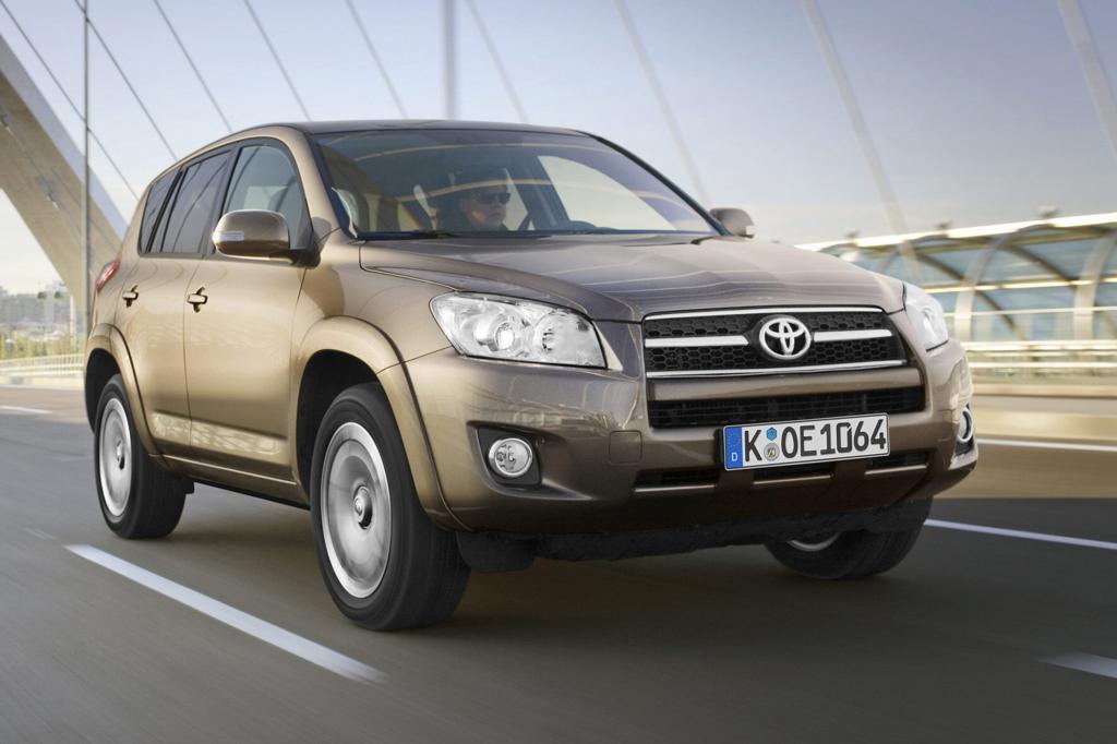 Der Toyota RAV4 ist ein TÜV-Musterknabe