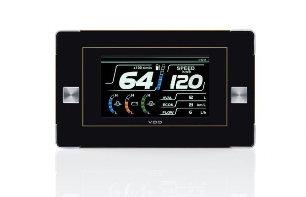 EICMA 2012: Studie - TFT-Display für Motorräder
