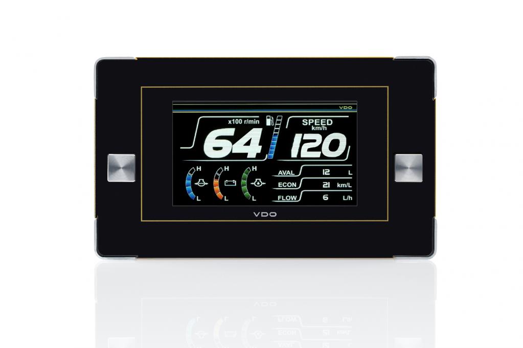 EICMA 2012: Studie - TFT-Display für Motorräder