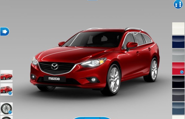Eine App für den neuen Mazda6