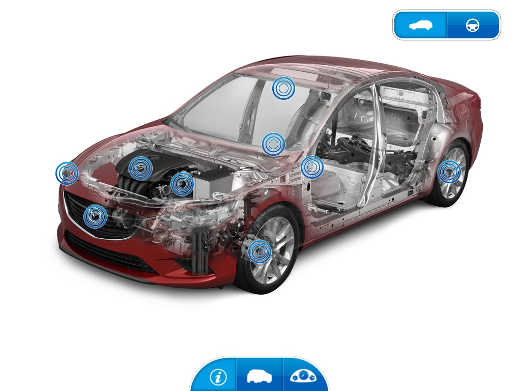 Eine App für den neuen Mazda6