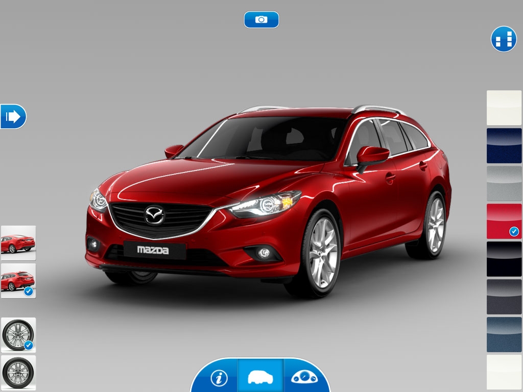 Eine App für den neuen Mazda6
