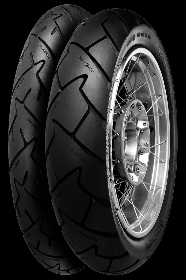 Erstausrüstungsreifen von Continental für die BMW R 1200 GS