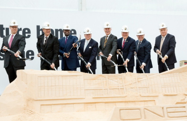 Erster Spatenstich für Porsche Cars North America
