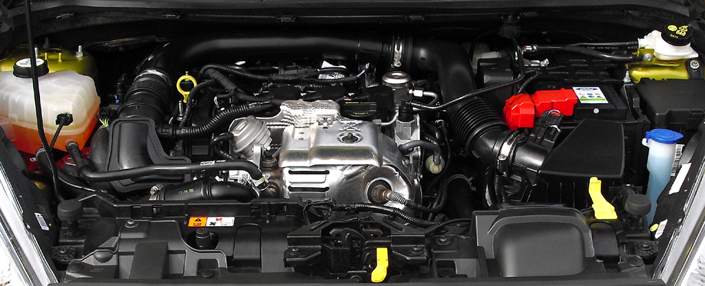 Ford Fiesta: Blick unter die Haube. Zehn Motorisierungen stehen zur Wahl. 