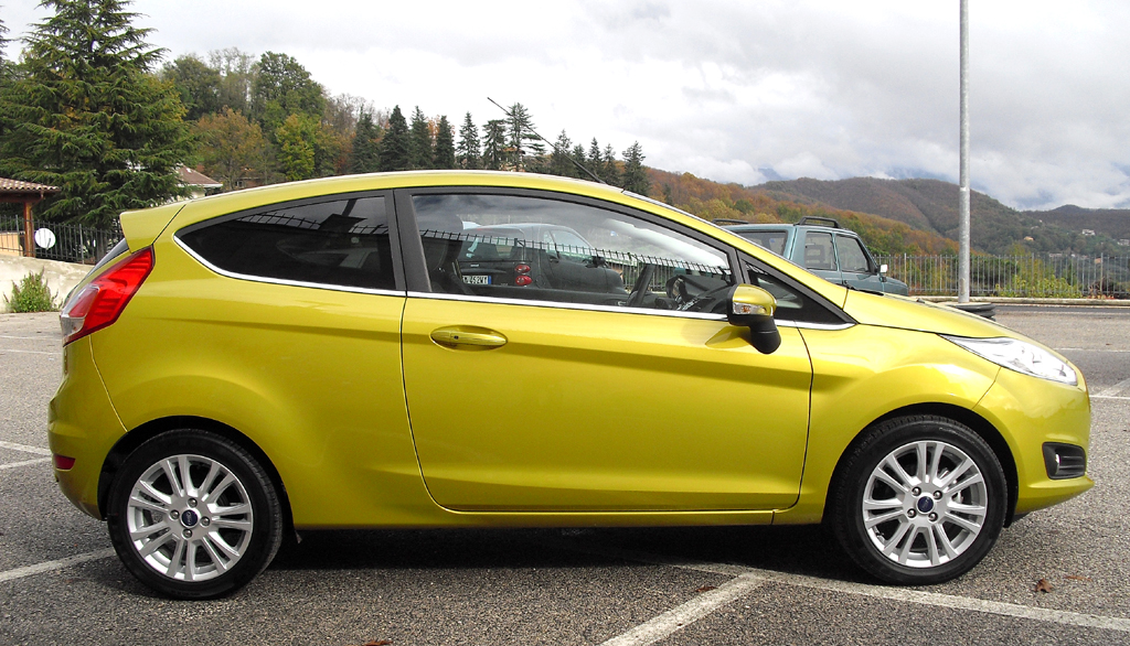 Ford Fiesta: So sieht die Neuauflage des Kleinwagens von der Seite aus ... 