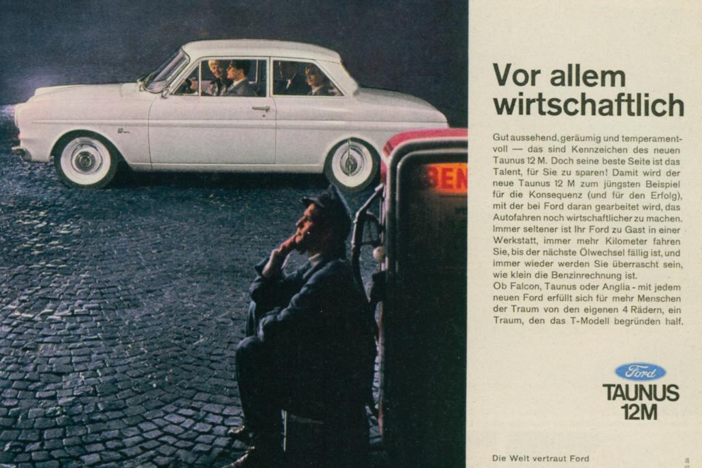 Ford Taunus Werbung