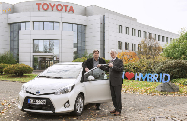 Kilometerwette: Gewinner übernimmt Toyota Yaris Hybrid