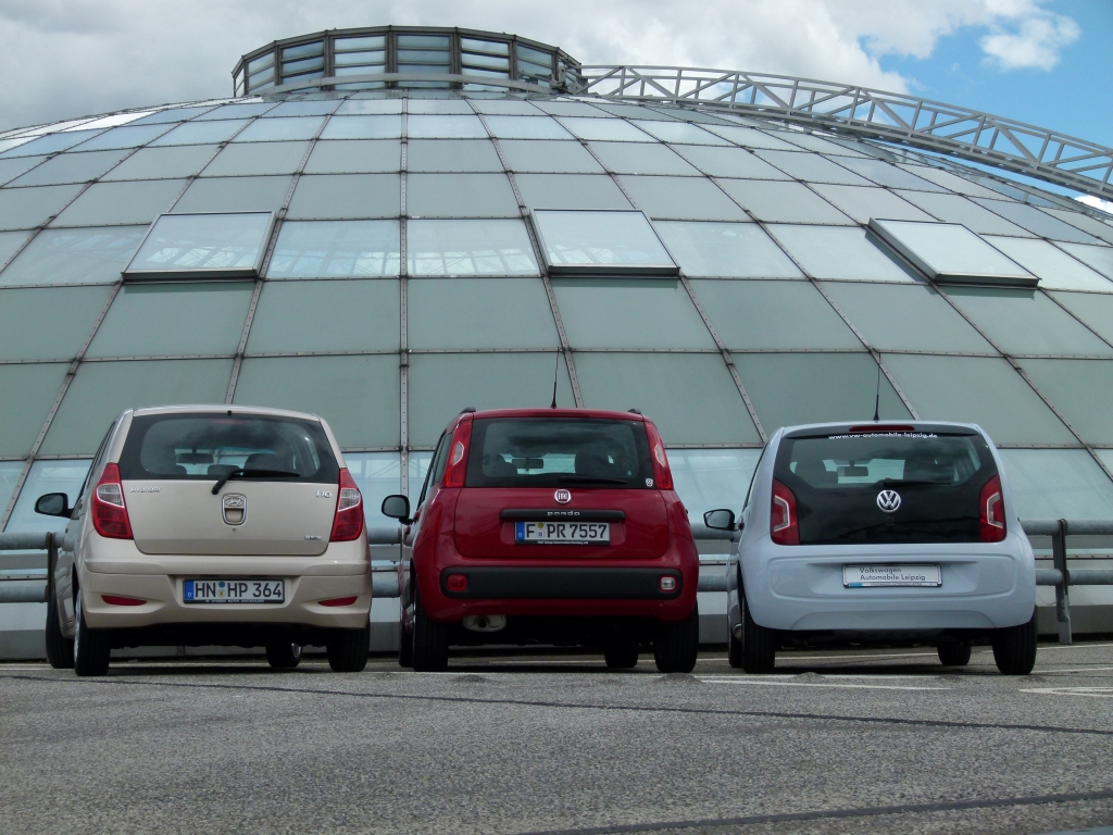 Kleinwagentest - Hyundai i10, Fiat Panda, VW up!