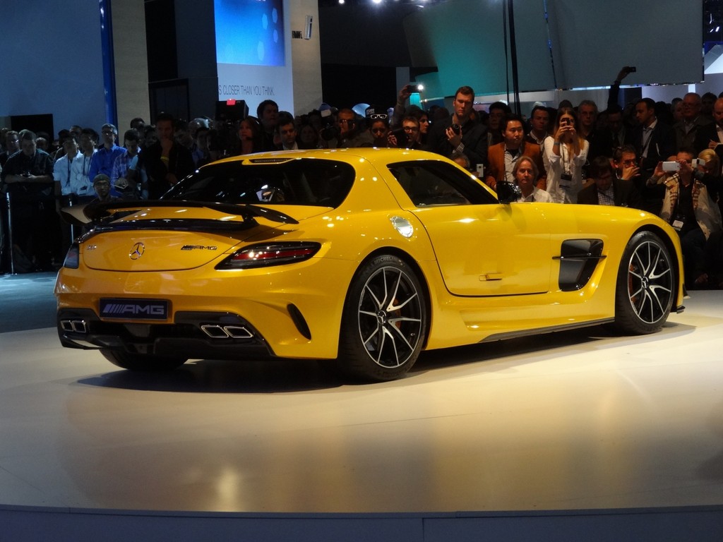 Los Angeles 2012: AMG mit knallgelbem Black Series-SLS