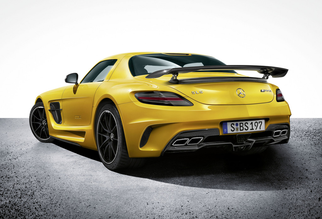 Los Angeles 2012: AMG mit knallgelbem Black Series-SLS