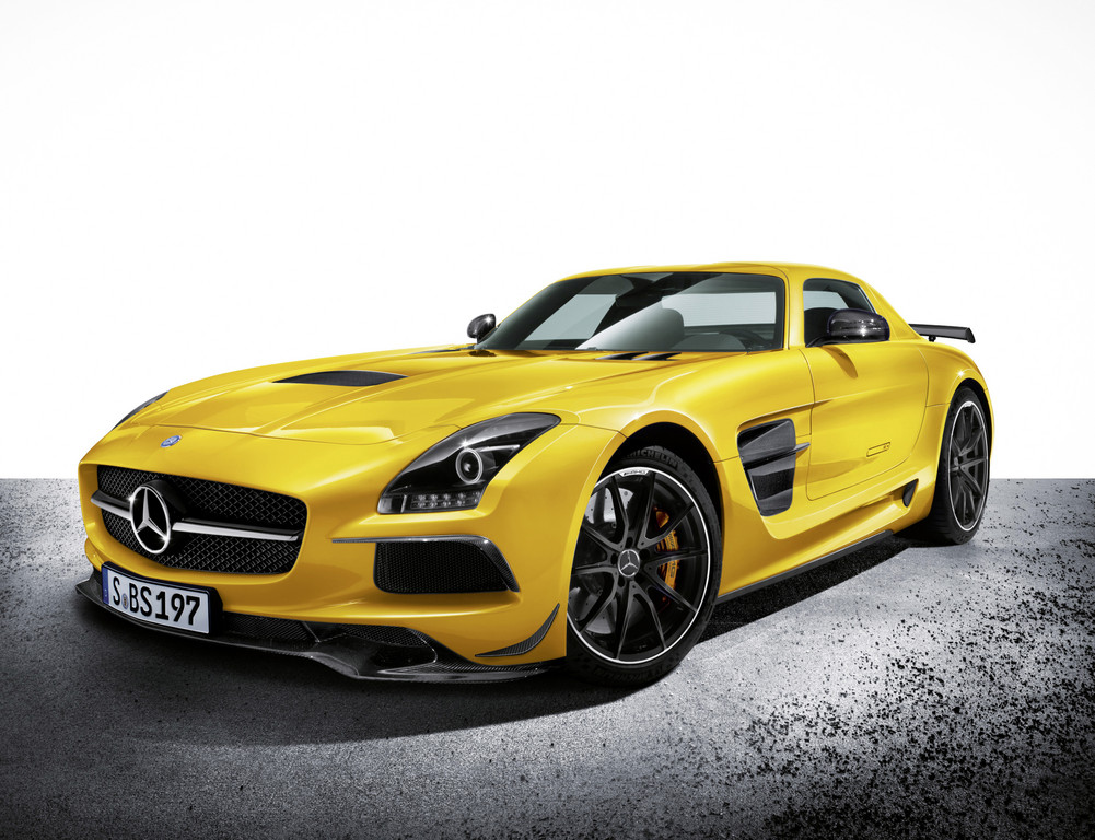 Los Angeles 2012: AMG mit knallgelbem Black Series-SLS