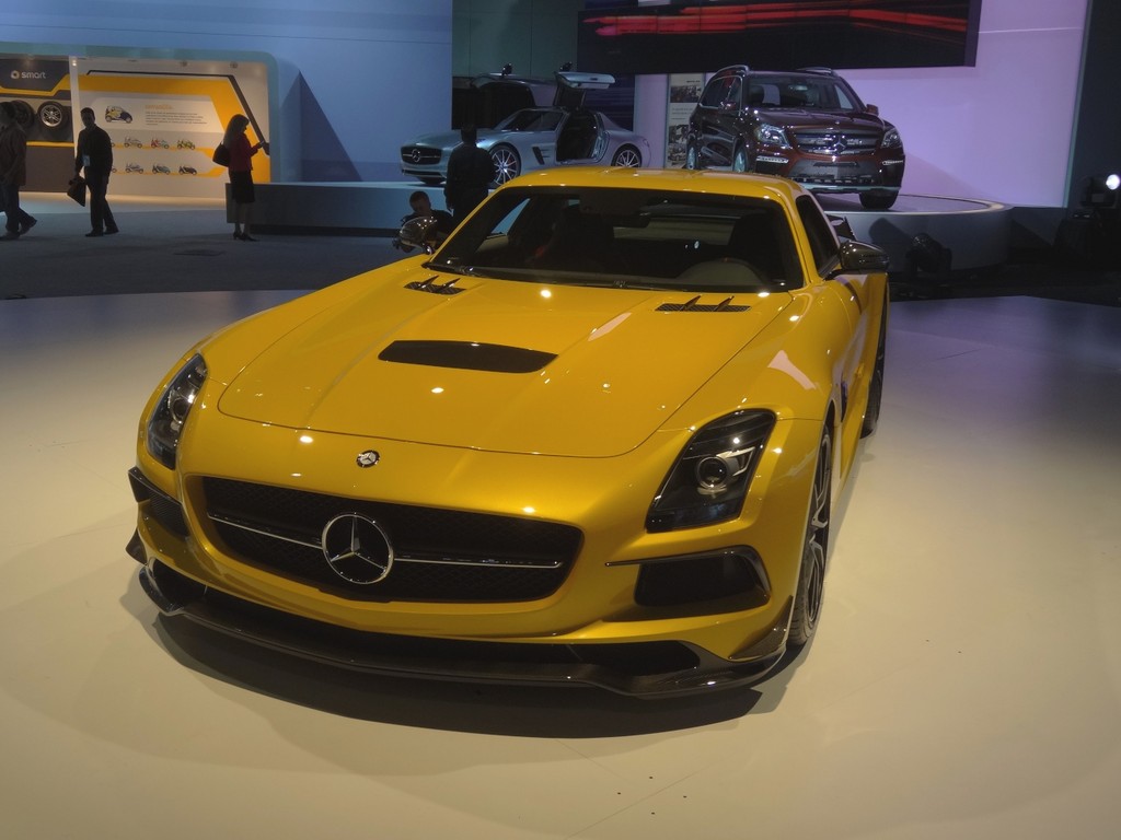 Los Angeles 2012: AMG mit knallgelbem Black Series-SLS