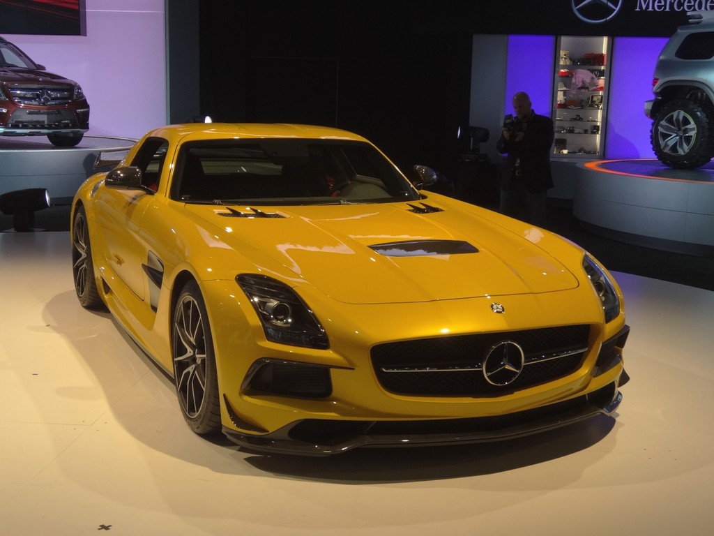 Los Angeles 2012: AMG mit knallgelbem Black Series-SLS