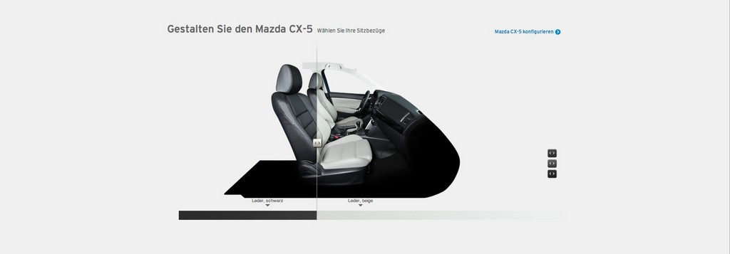 Mazda.de in neuem Design