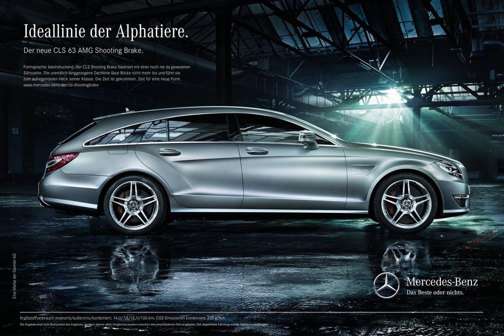 Mercedes-Benz startet Werbekampagne zum CLS Shooting Brake