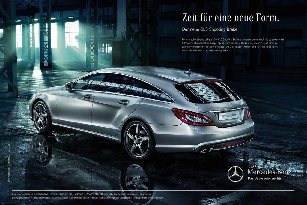Mercedes-Benz startet Werbekampagne zum CLS Shooting Brake