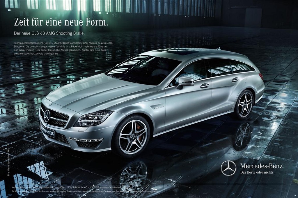 Mercedes-Benz startet Werbekampagne zum CLS Shooting Brake