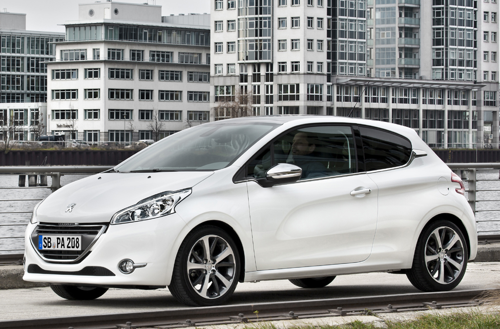 Normale Variante: Peugeot-Kleinwagen 208.