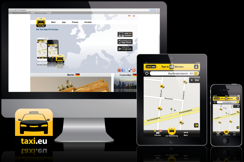 Online ins Taxi - Apps mischen die Branche auf