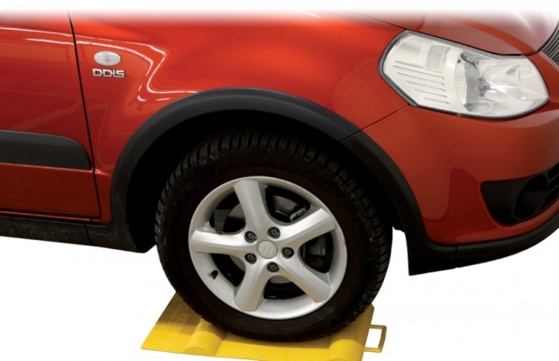 Parkstopp-Matte - Punktgenau in der Garage parken