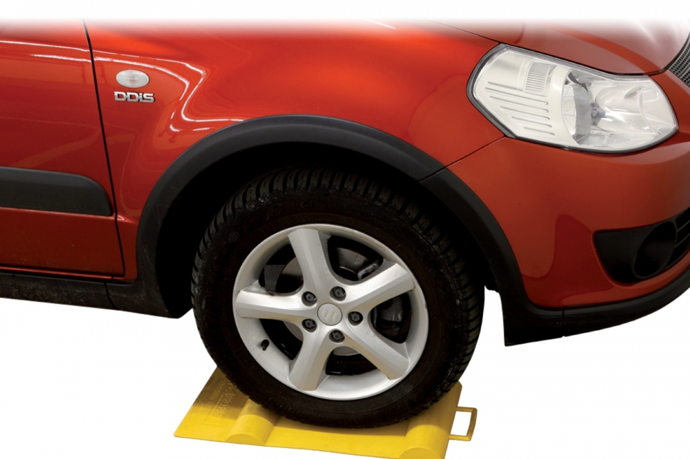 Parkstopp-Matte - Punktgenau in der Garage parken