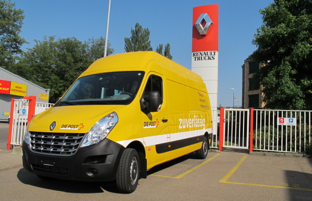 Schweizer Post erhält bis 2014 rund 1000 Renault Master