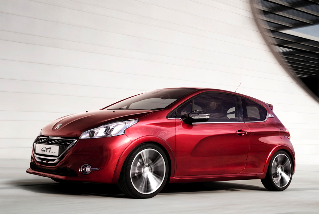 Sportlichere Variante: Peugeot 208 GTi. 